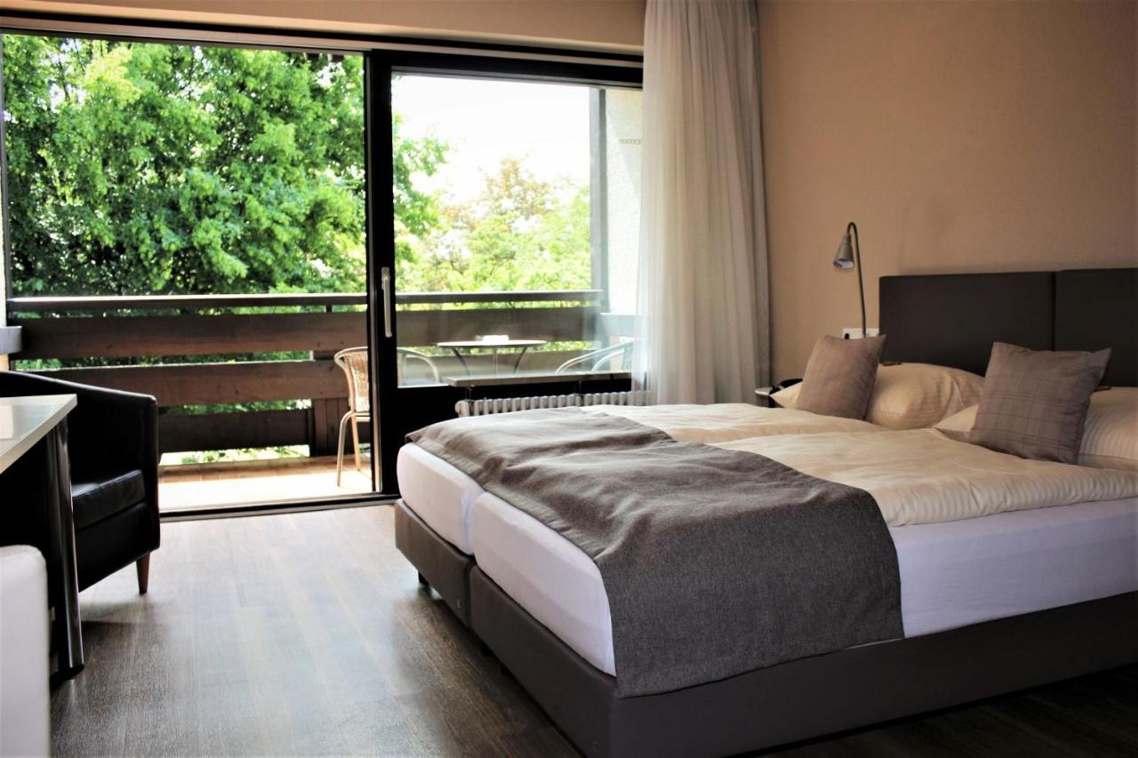 Hotel Garni Bellevue Bad Fussing Exterior photo